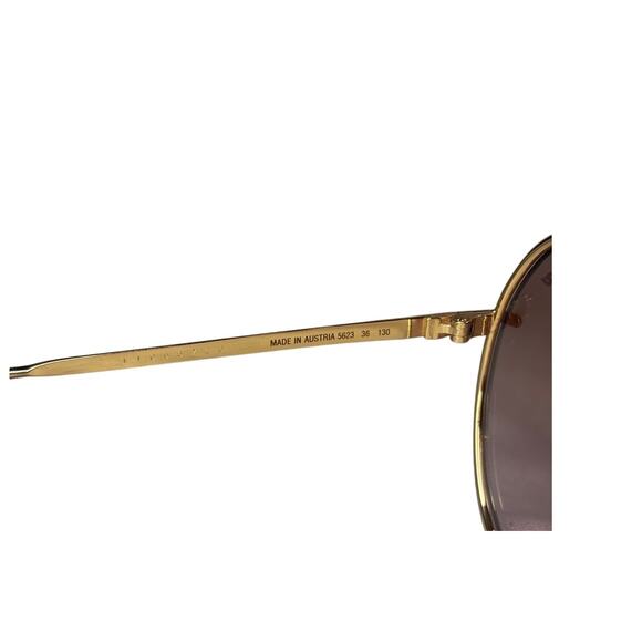 Vintage Porsche Design by Carrera Sunglasses 5623 Austria Gold/Red - Picture 5 of 16